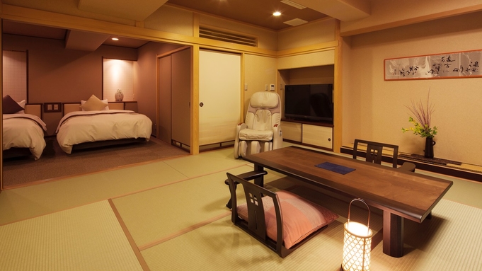 【特別室】30平米☆展望風呂付きモダン和洋室で過ごす極上の癒しプラン【♯徳島あるでないで】